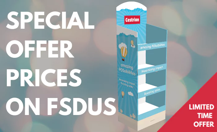 Special offer prices on FSDUs