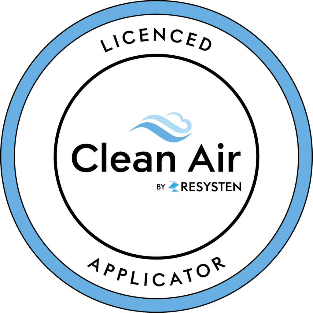 Cestrian Imaging, as part of Service Graphics Ltd, are licenced applicators of the Clean Air system by Resysten